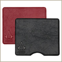 アサシン クリード マウスパッド黒(本革製)